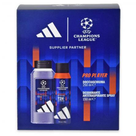 Adidas coffret deo 150ml + shower gel 250ml uefa