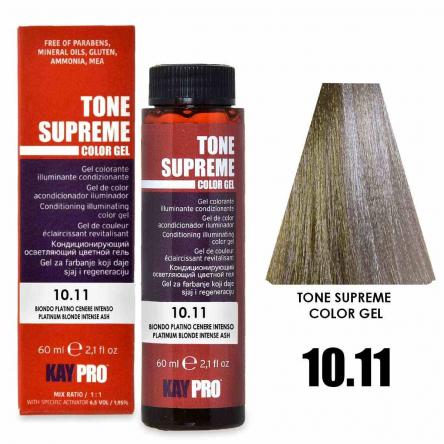 Colorglaze tone supreme 10.11 platinum blonde intense ash 60 ml