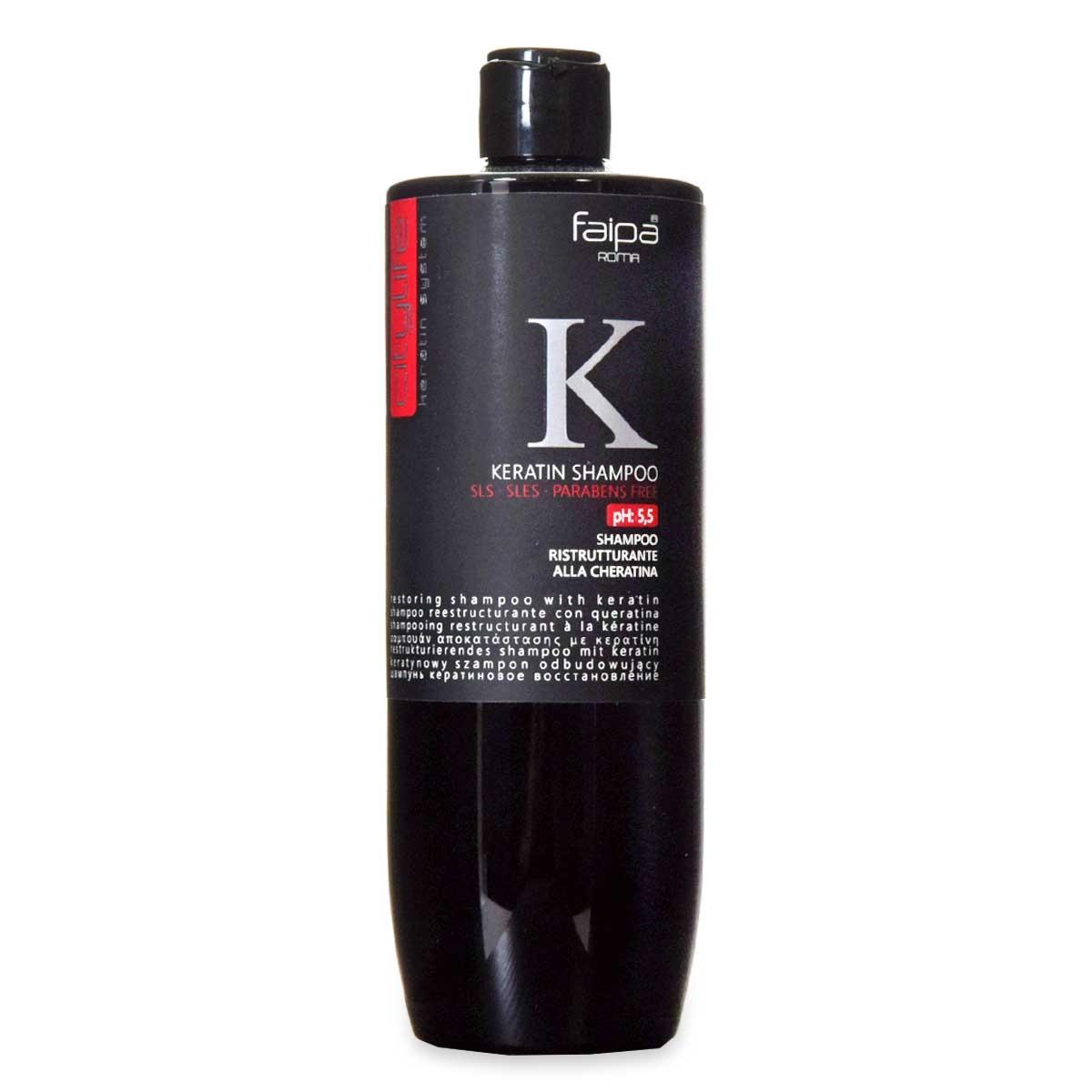 Faipa citylife keratin shampoo 500 ml