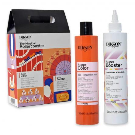 Dikson kit natale prime supercolor 300 ml super booster 300 ml