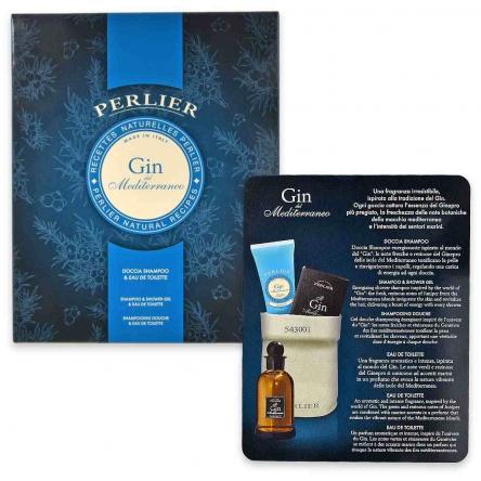 Perlier coffret edt 100 ml + doccia crema 250 ml gin