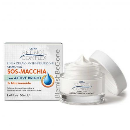 Retinol complex crema viso sos-macchia con active bright & niacinamide 50ml