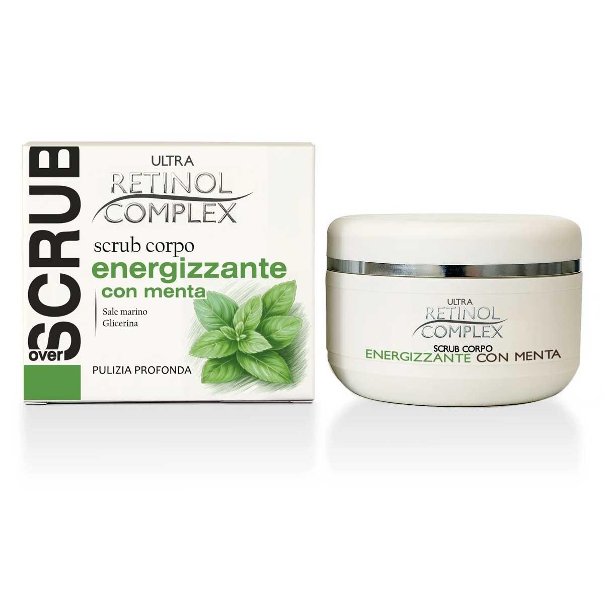 Retinol complex scrub corpo energizzante con menta 250 ml
