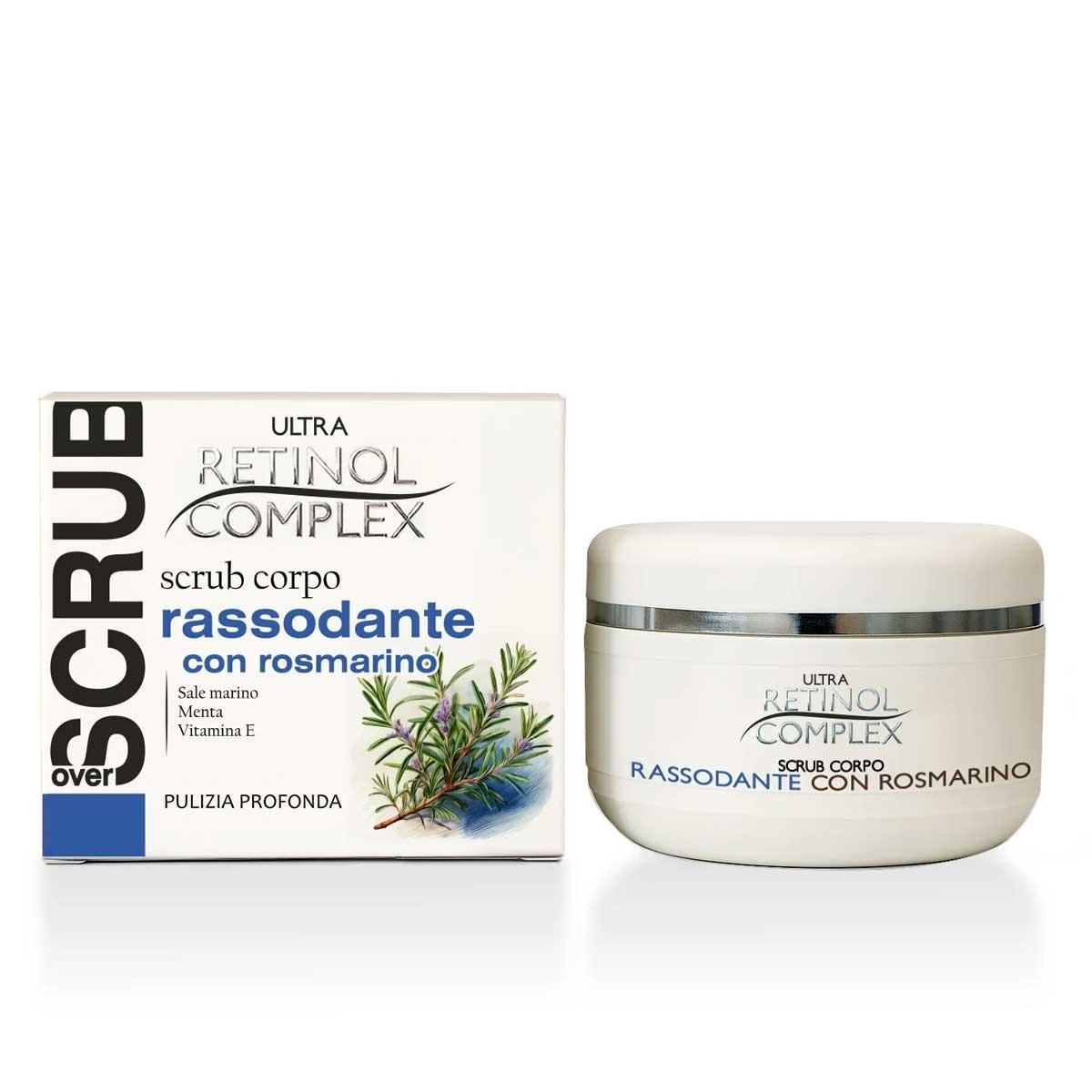 Retinol complex scrub corpo rassodante con rosmarino 250 ml