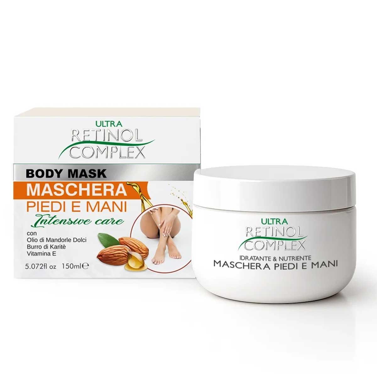Retinol complex maschera piedi e mani 150 ml