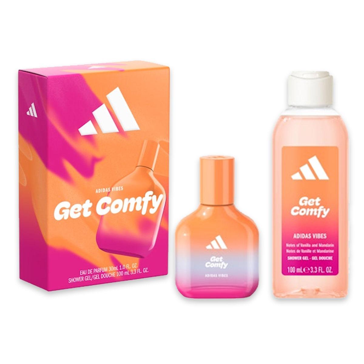 Adidas coffret vibes edp 30 ml + shower gel 100 ml get comfy