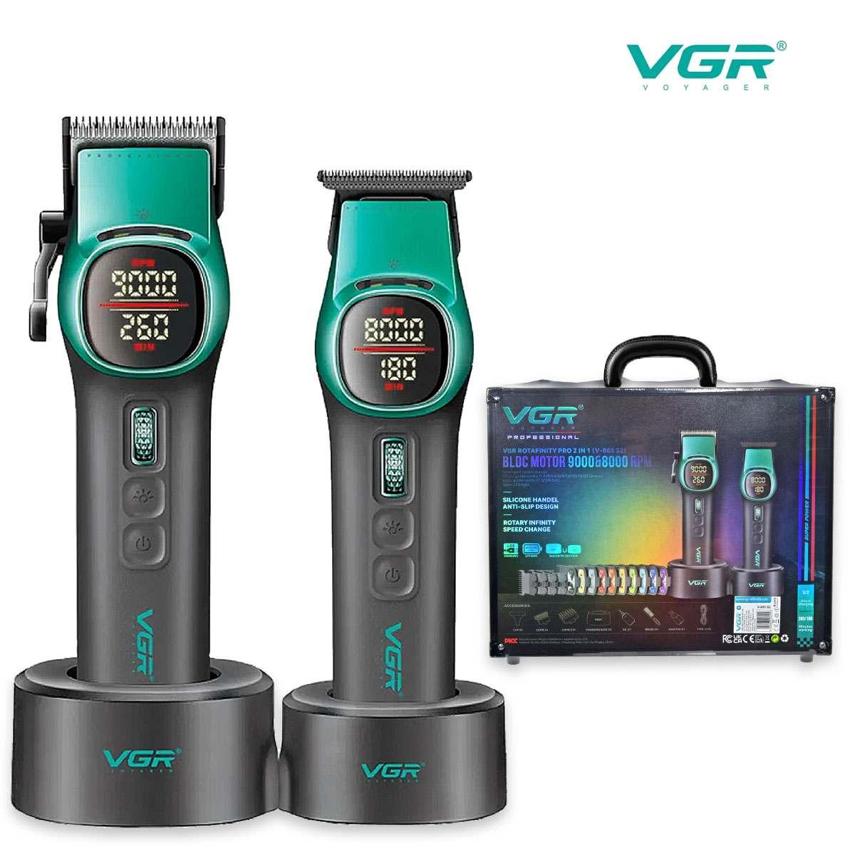 Vgr barber combo green