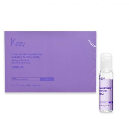 Kezy scalp no loss intensive lotion 6 x 13ml