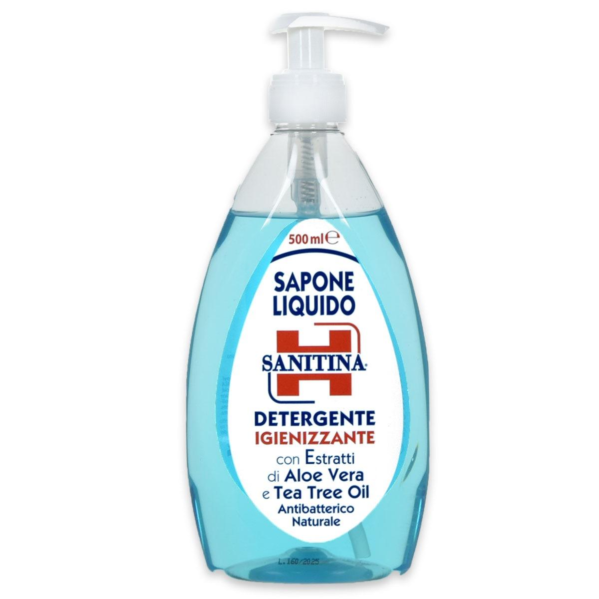 Sanitina sapone liquido 500 ml  aloe & tea tree oil
