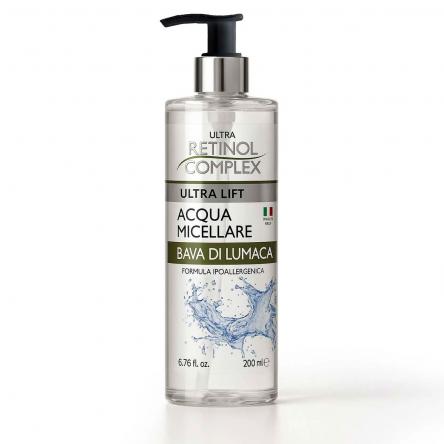 Retinol complex acqua micellare 200 ml bava di lumaca
