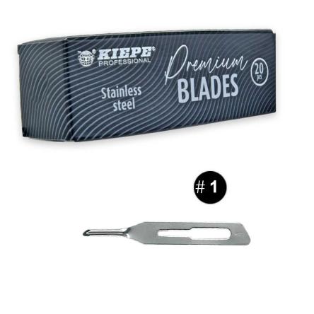 Kiepe lame sgorbie monouso 20 pezzi mis.1