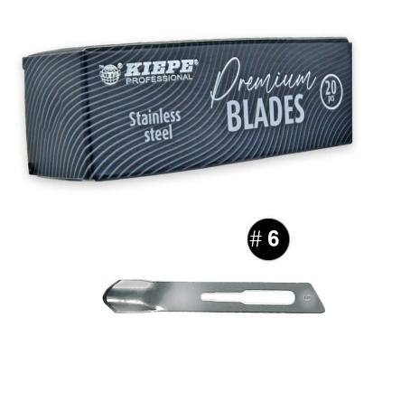 Kiepe lame sgorbie monouso 20 pezzi mis.6