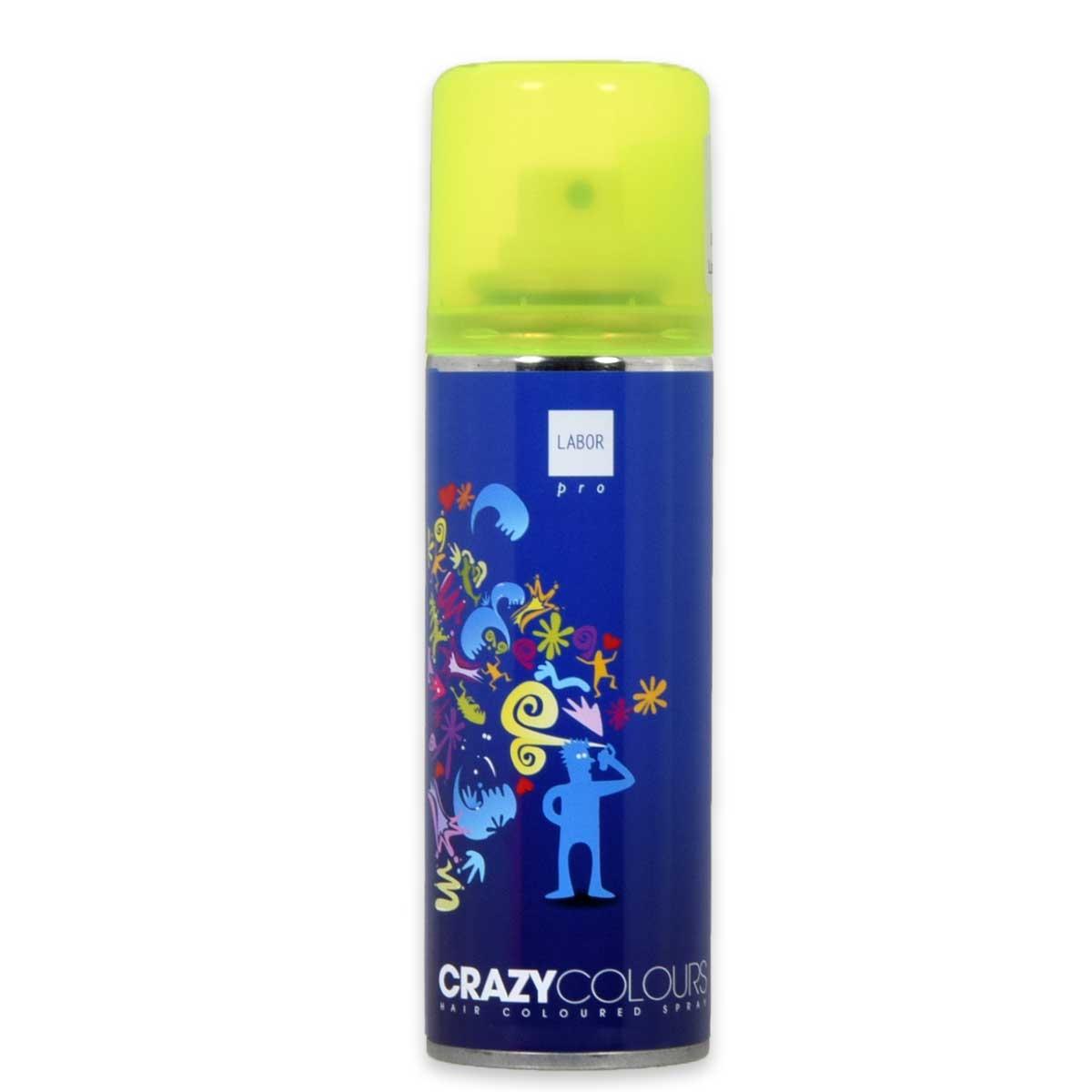 Lacca colorata spray 125ml giallo fluo