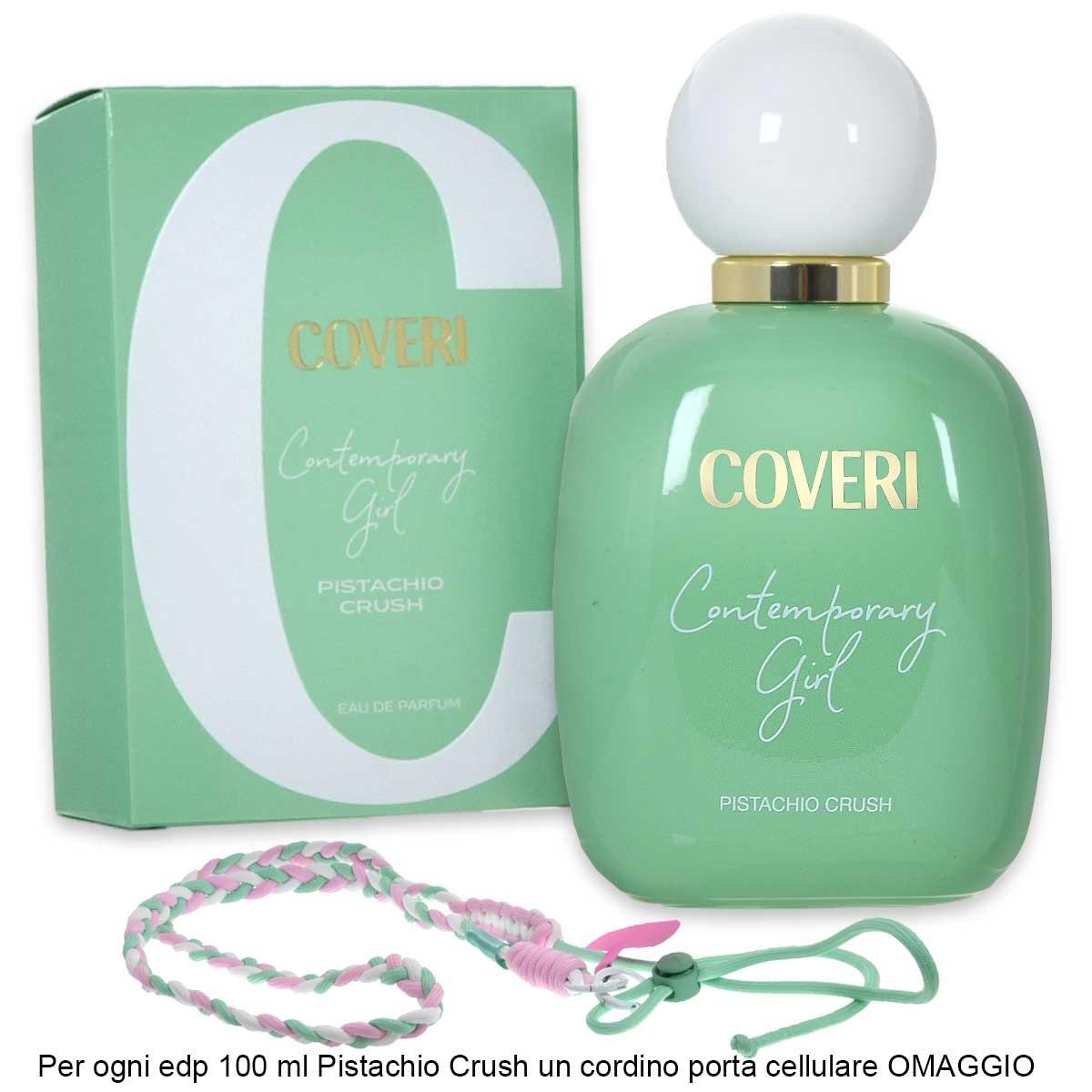 Enrico coveri contemporary girl pistachio crush edp 100 ml + porta cellulare omaggio
