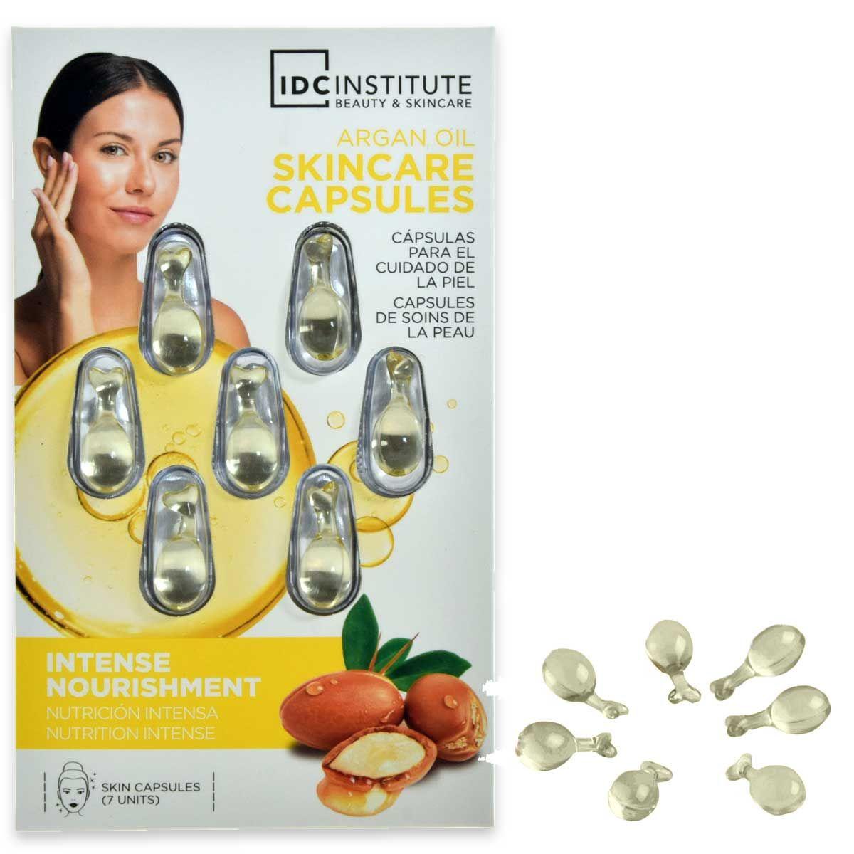 Idc natural elements argan oil skincare capsules