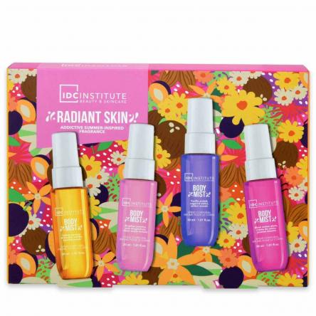 Idc institute radiant skin body mist collection