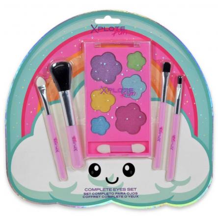 Xplote fun magical rainbow complete eyes set