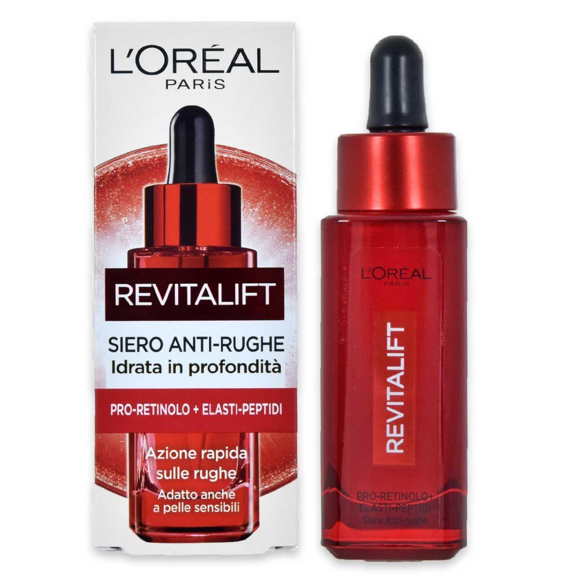 L'oreal revitalift siero antirughe idratante e riparatore 30 ml