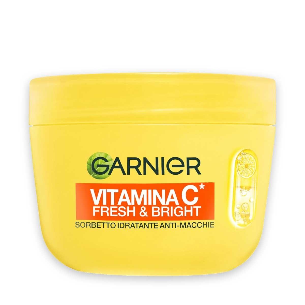 Garnier crema sorbetto vitamina c idratante anti macchie 85 ml