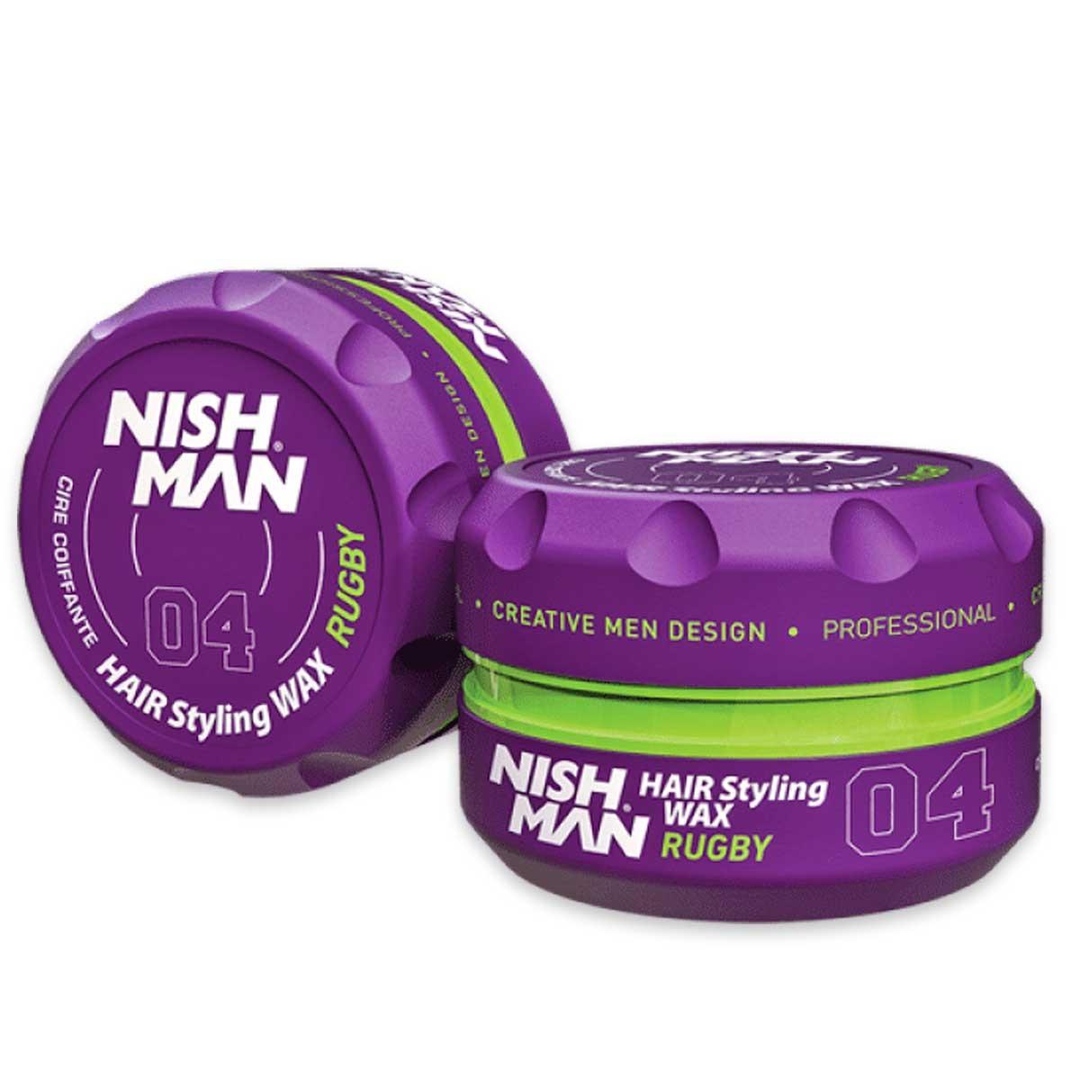 Nishman aqua hair styling  wax rugby 04 150 ml