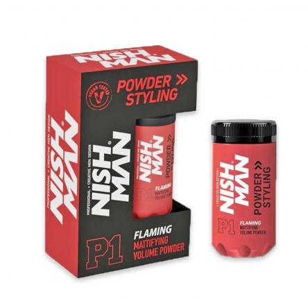 Nishman powder hair styling wax sport p1 20 gr