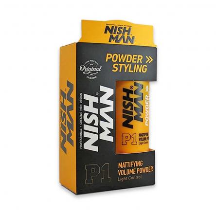 Nishman powder hair styling wax p1 mattifying 20 gr