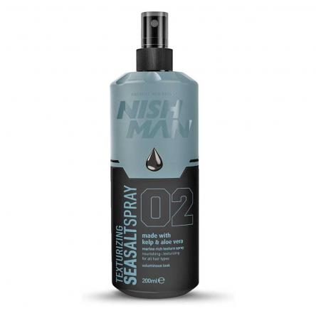Nishman sea salt spray 02 (made with kelp & argan oil) 200 ml