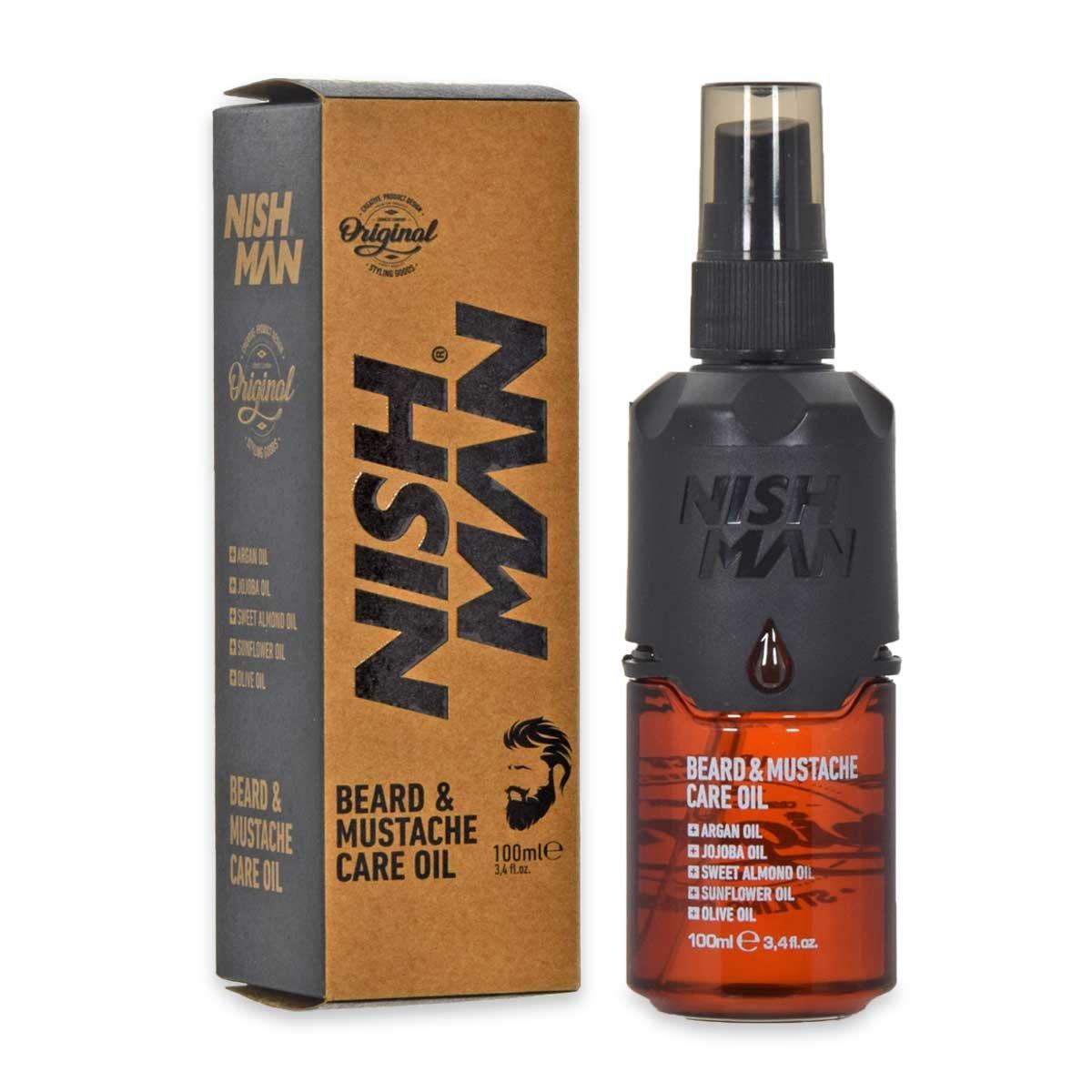 Nishman beard & mustache care oil 100 ml
