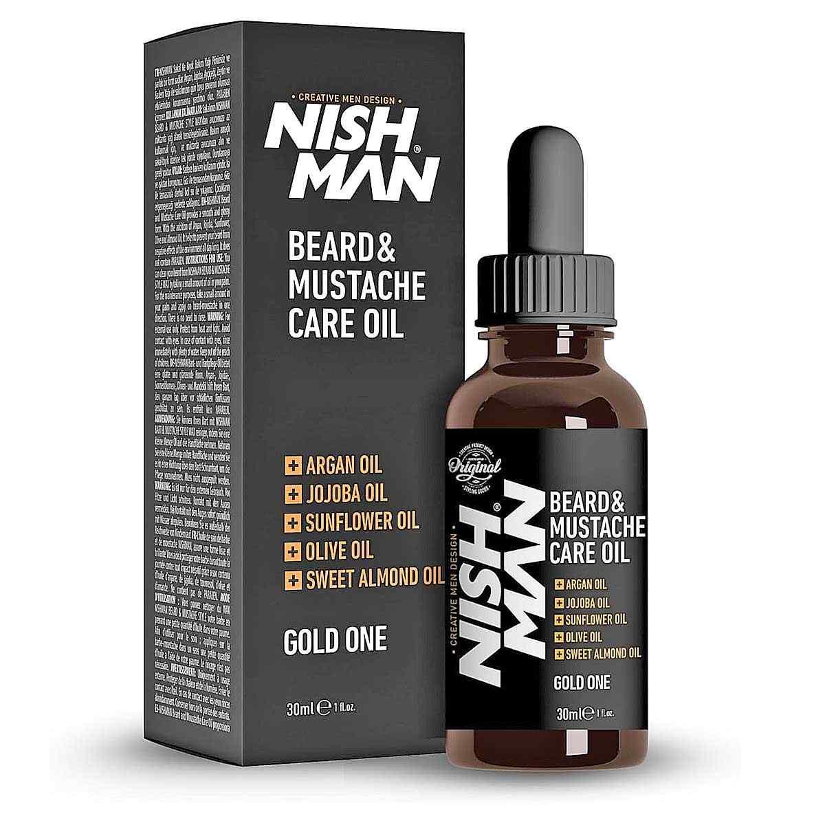 Nishman beard & mustache care oil // new size 30 ml