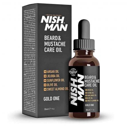 Nishman beard & mustache care oil // new size 30 ml