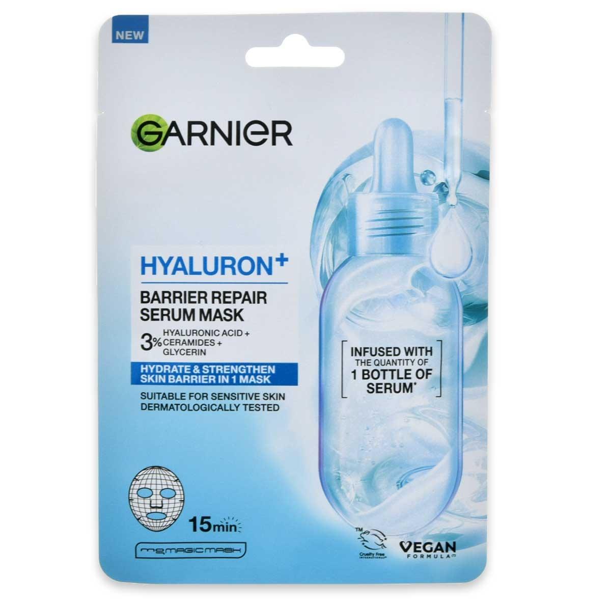 Garnier hydra bomb tissue mask hyaluron ceramide