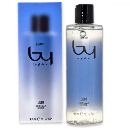 Byblos perfume-infused bath & shower gel 400 ml cielo- elements