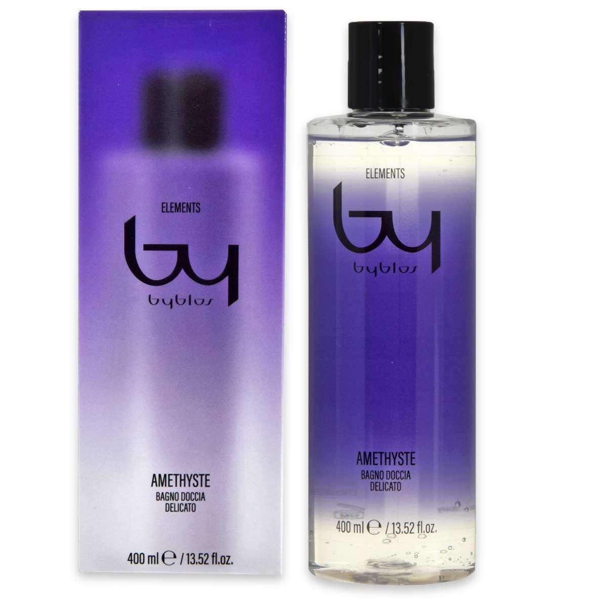 byblos Perfume-infused bath & shower gel 400 ml  amethyste- Elements