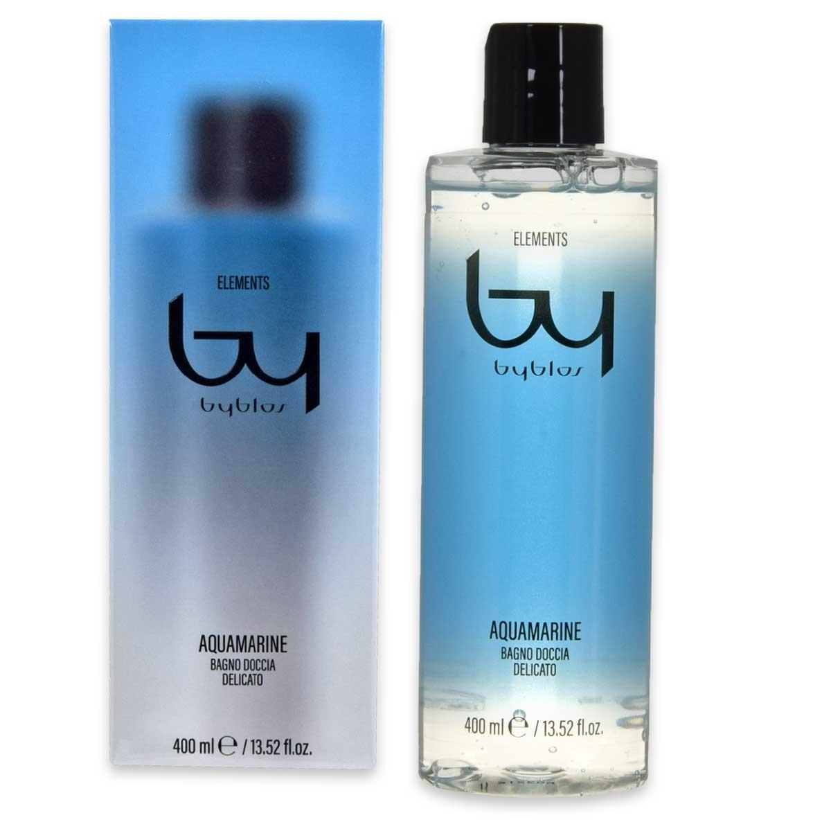 byblos Perfume-infused bath & shower gel 400 ml  aquamarine- Elements