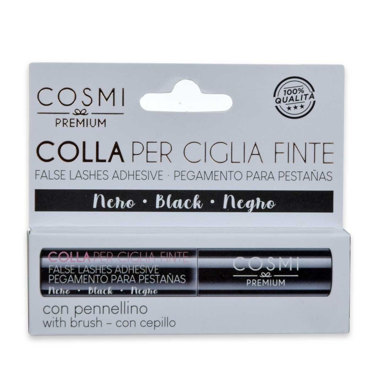 Cosmi premium colla nera in flacone  5 ml