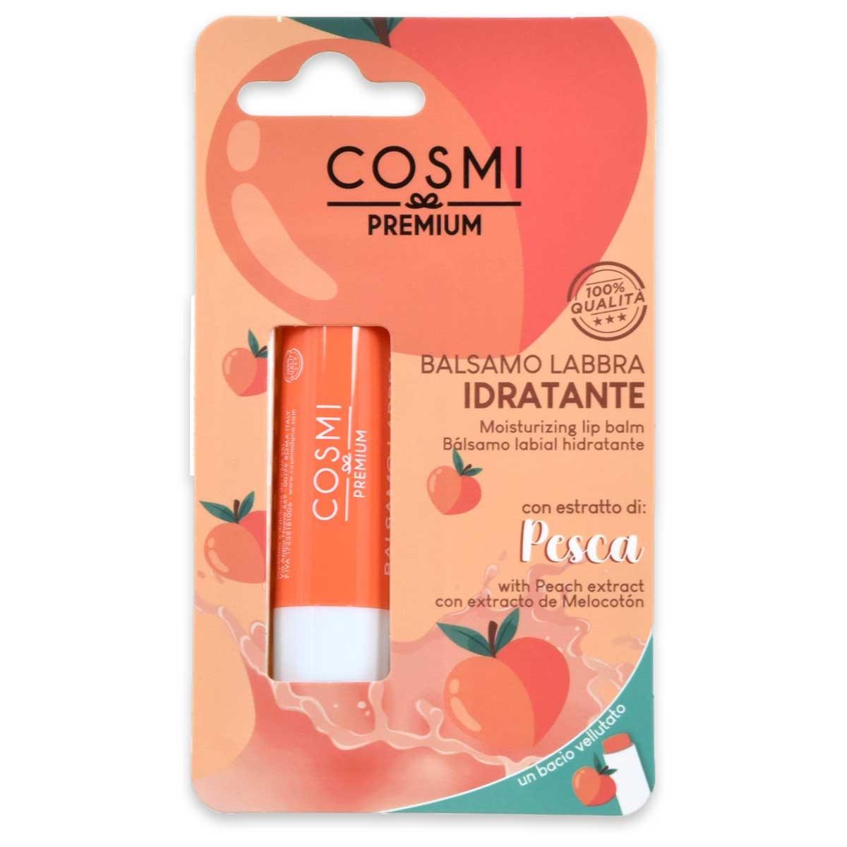 Cosmi balsamo labbra pesca