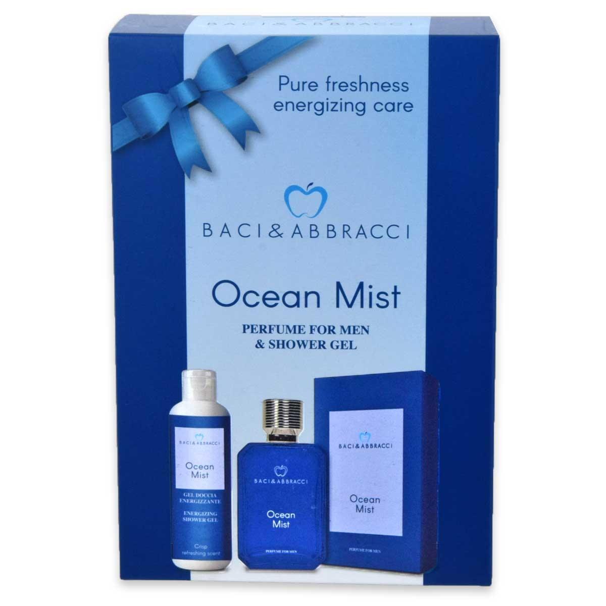 Baci & abbracci coffret edt 100 ml + bagnoschiuma 250 ml ocean mist