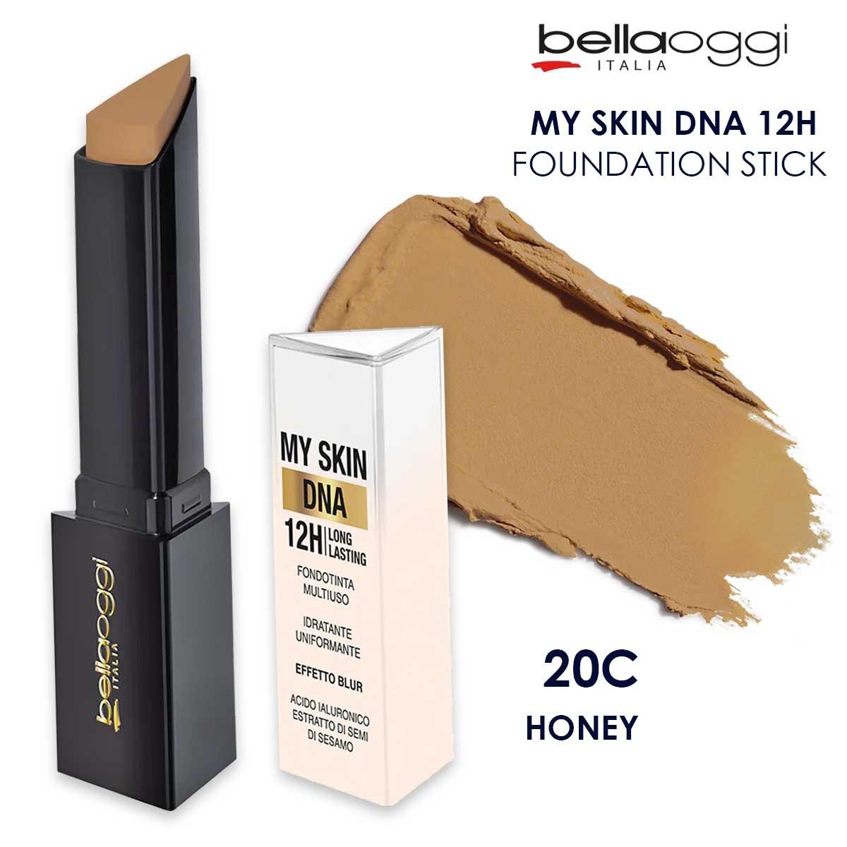 Bella oggi my skin dna 12h foundation stick honey