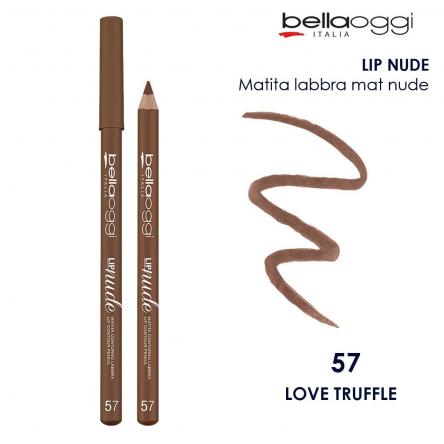 Bella oggi lip nude matita labbra mat nude love truffle