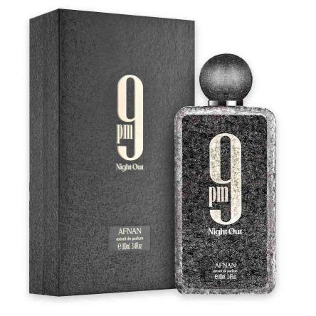 Afnan 9 pm night out extrait de parfum 100 ml