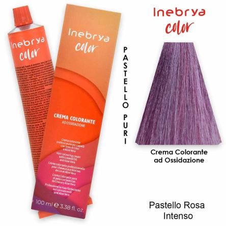 Inebrya color pastello rosa intenso 100ml