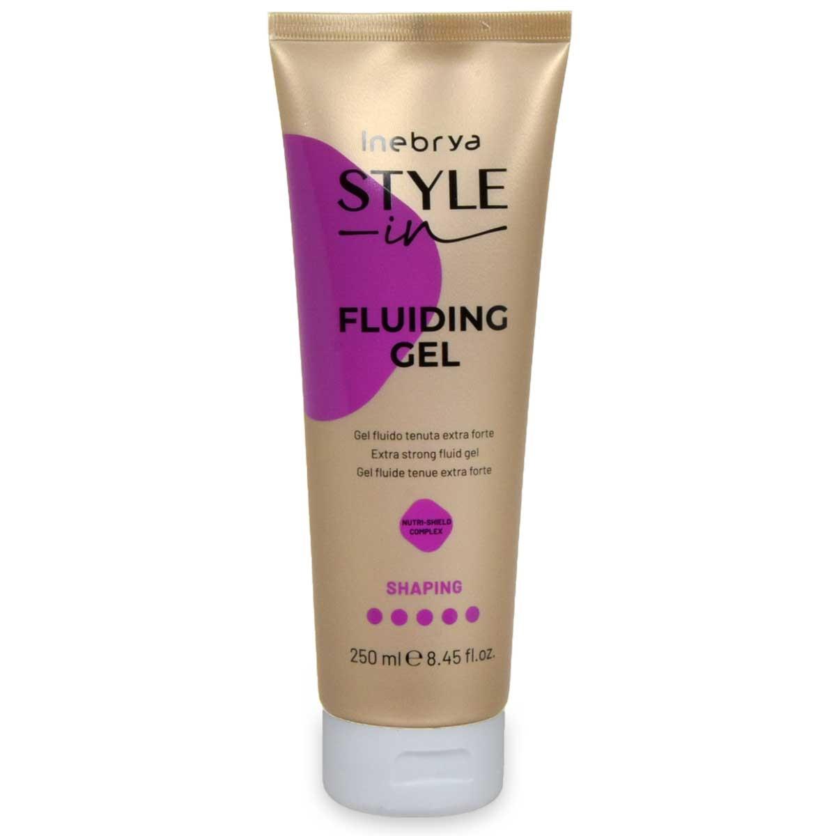 Inebrya style-in gel fluido tenuta extra forte 250 ml