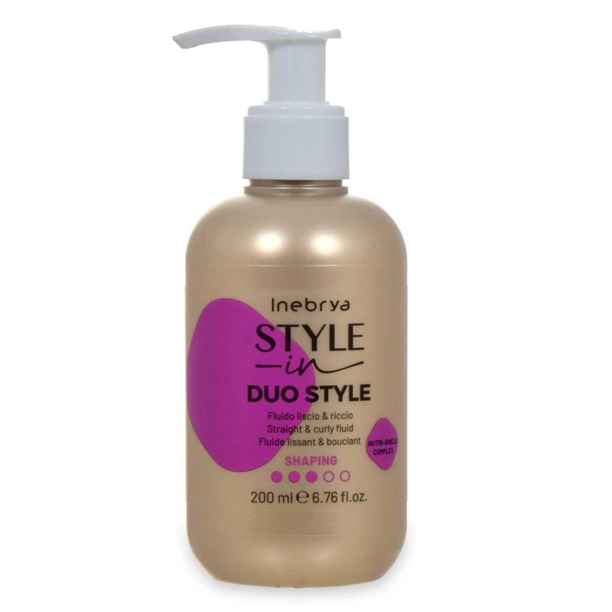 Inebrya style-in fluido liscio/riccio 200 ml