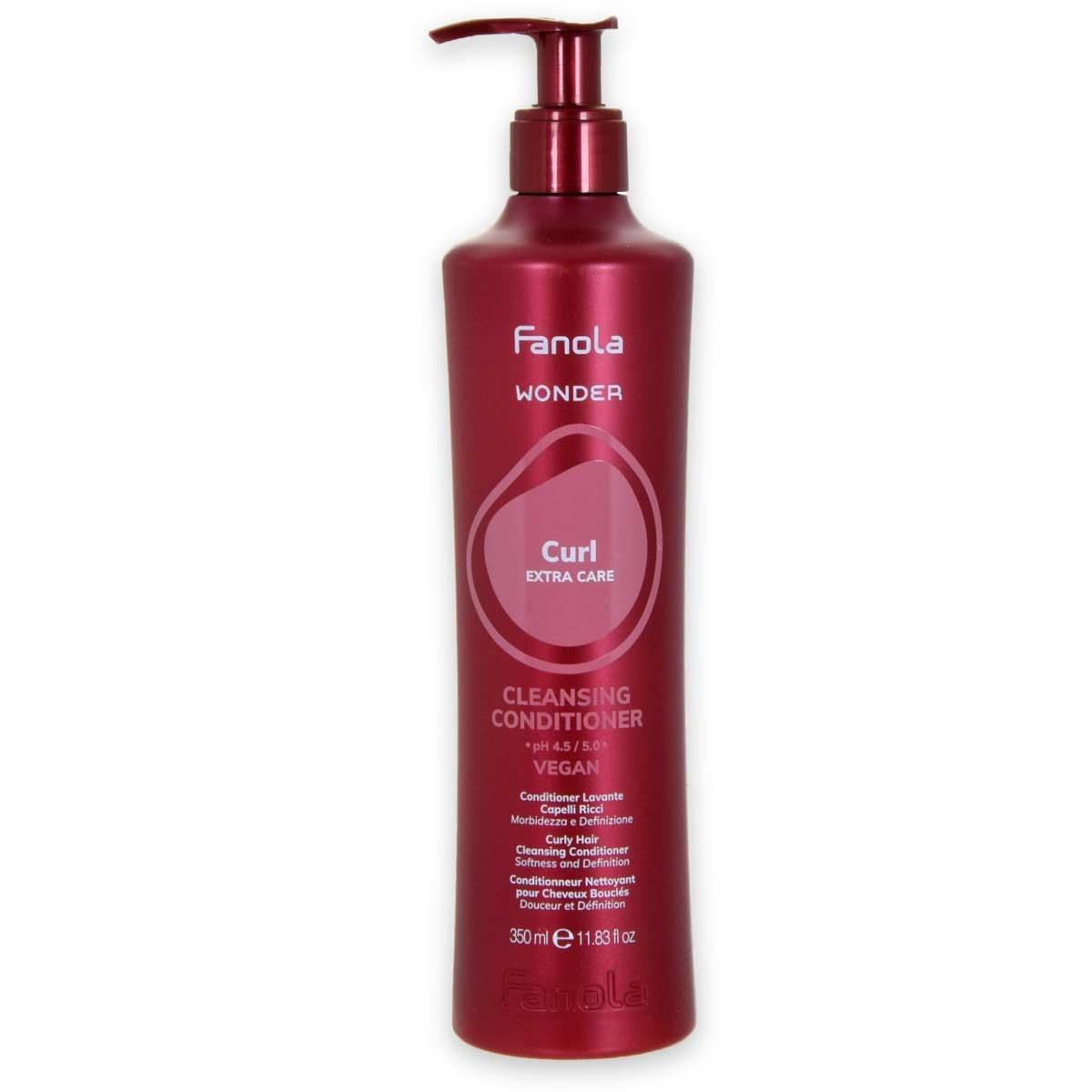 Fanola wonder curl conditioner lavante capelli ricci morbidezza e definizione 350 ml