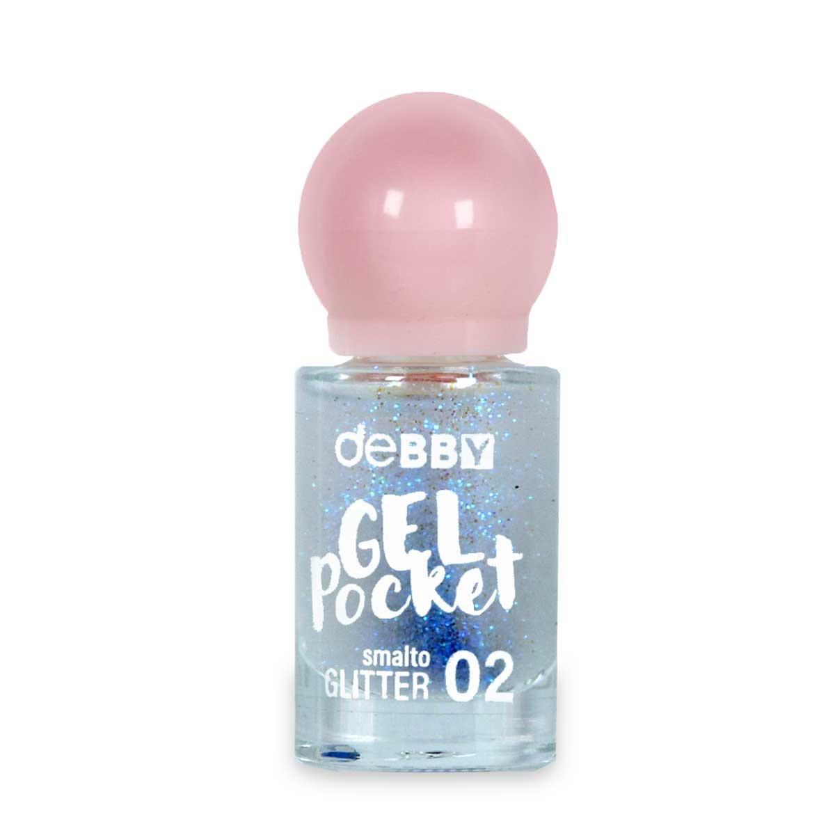 Debby smalto gel pocket  02 glitter gold 4,5 ml