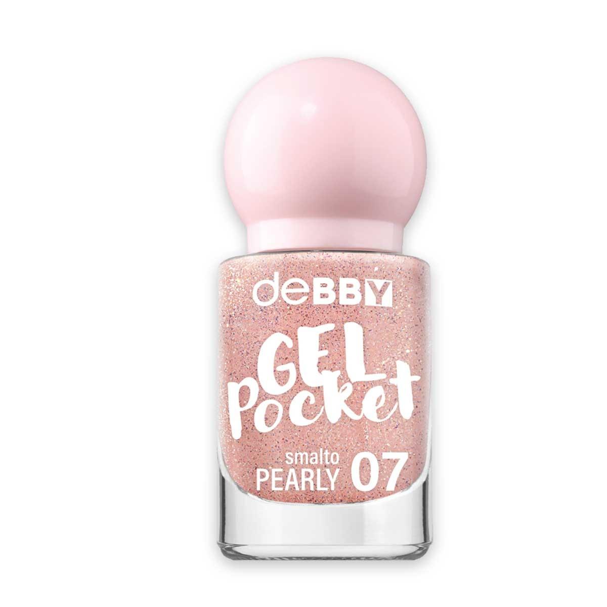Debby smalto gel pocket  07 pearly gold-rose 4,5 ml