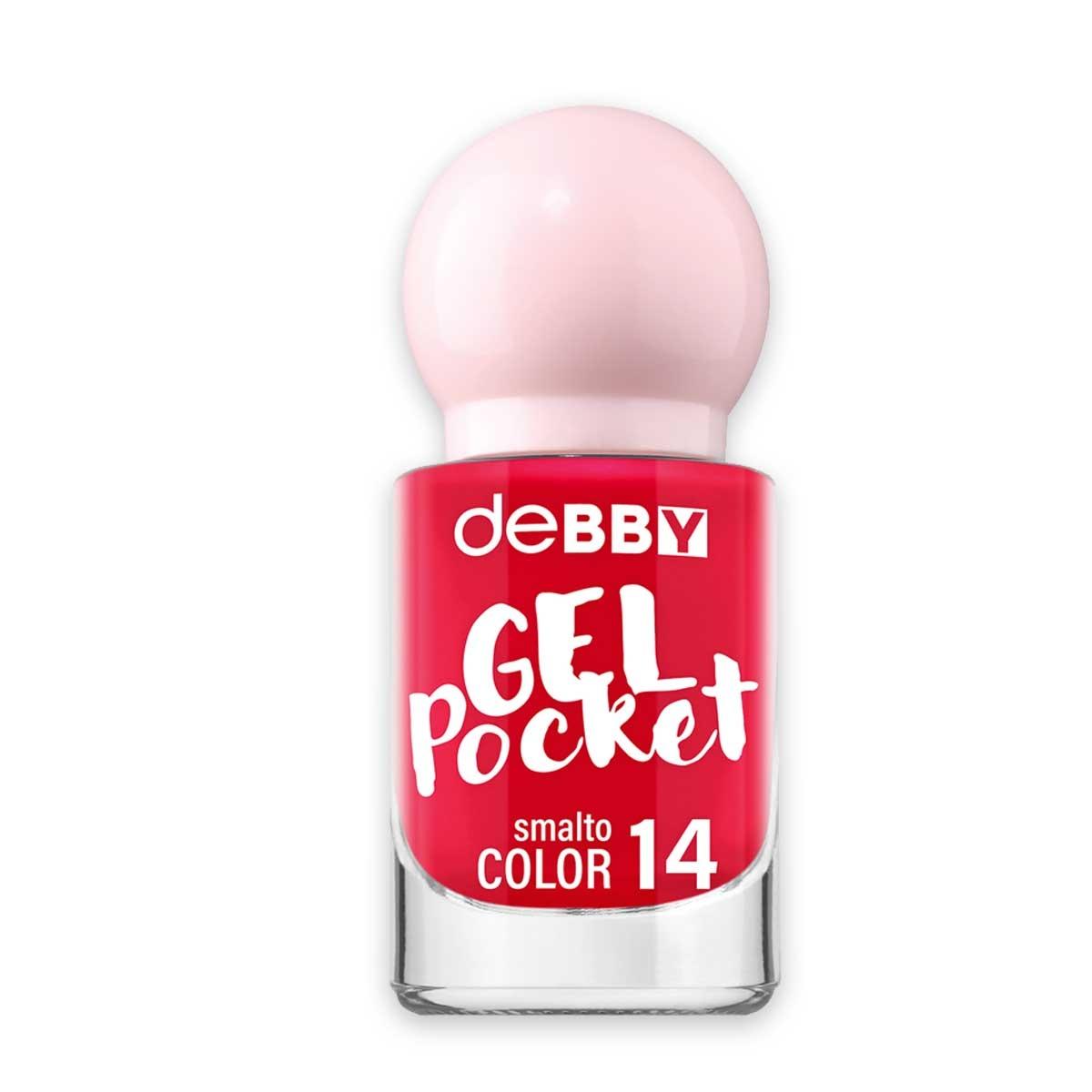 Debby smalto gel pocket  14 coral 4,5 ml