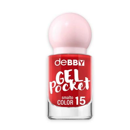 Debby smalto gel pocket  15 classic red 4,5 ml