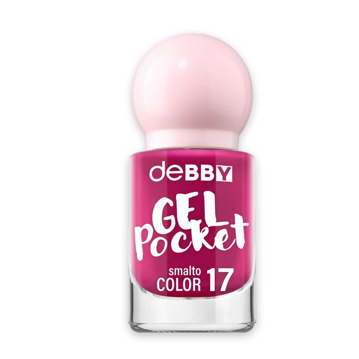 Debby smalto gel pocket  17 magenta 4,5 ml