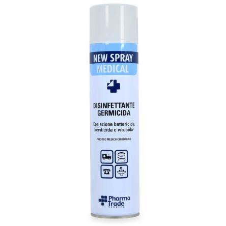 Spray disinfettante germicida per ambienti e oggetti medical 400 ml